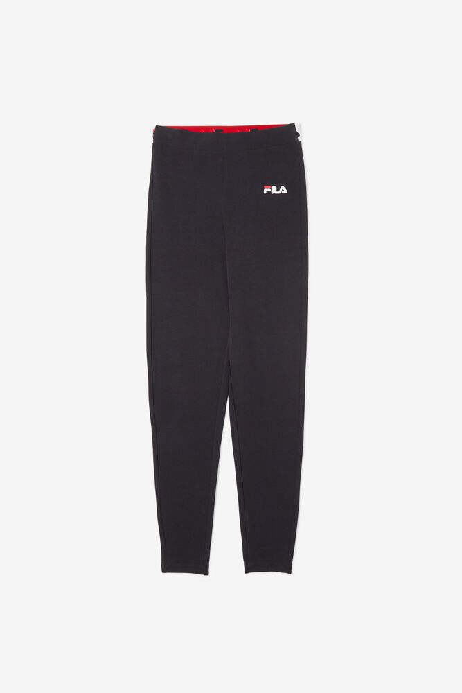 Fila Rathi High Waisted Black Legging Womens - NZ 03986-QVAN